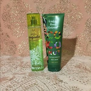 B&BW lotion and mist